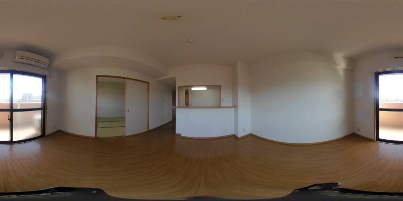 パノラマ画像洋室