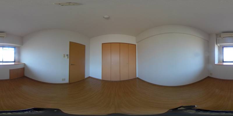 パノラマ画像洋室