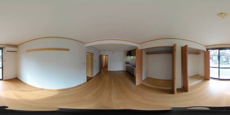 パノラマ画像リビング