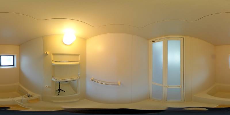 パノラマ画像バスルーム