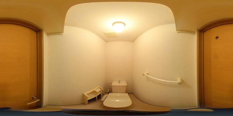 パノラマ画像トイレ