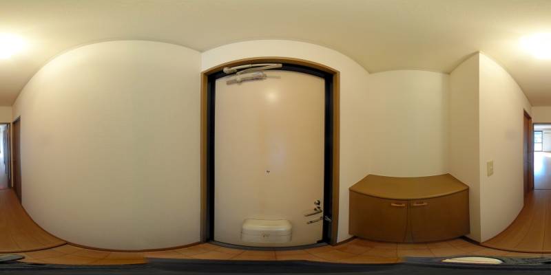 パノラマ画像玄関