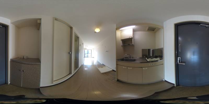 パノラマ画像玄関