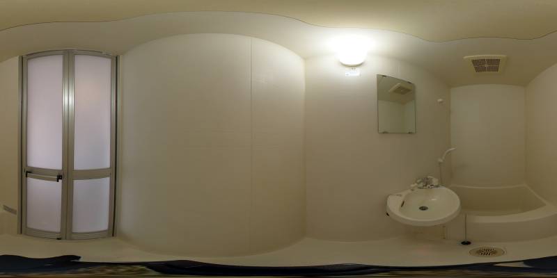 パノラマ画像バスルーム