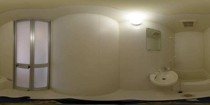 パノラマ画像洗面所