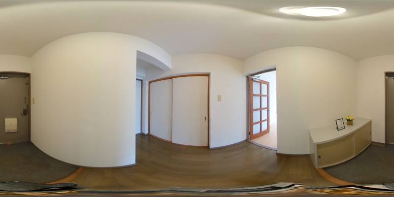 パノラマ画像玄関