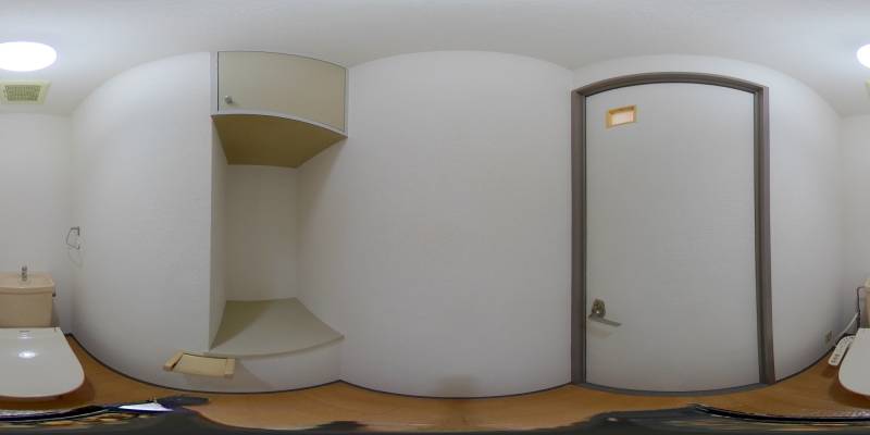 パノラマ画像トイレ