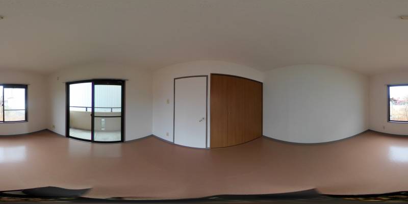 パノラマ画像洋室