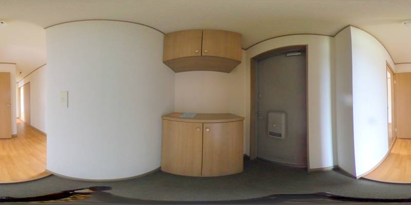 パノラマ画像玄関