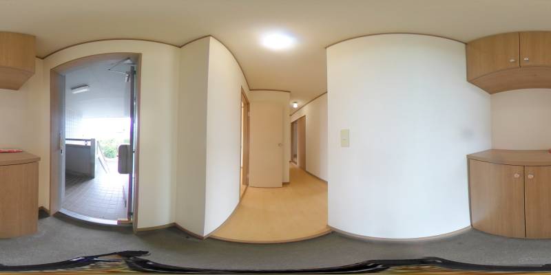 パノラマ画像玄関