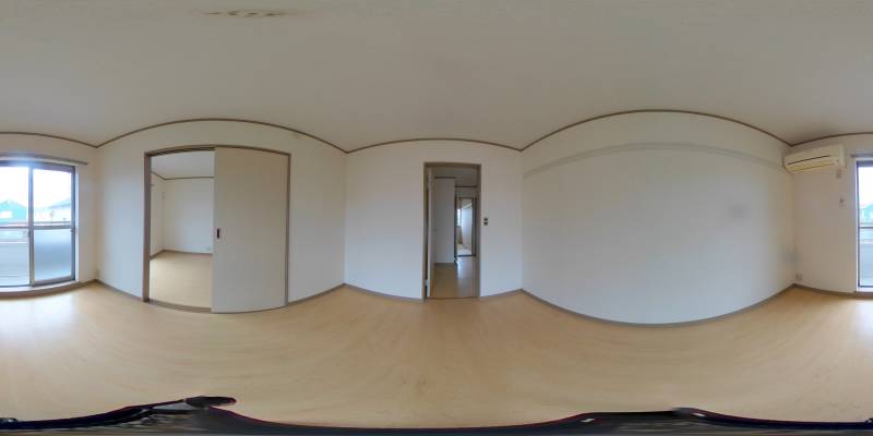 パノラマ画像洋室