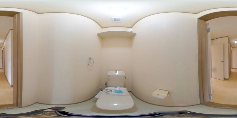 パノラマ画像トイレ