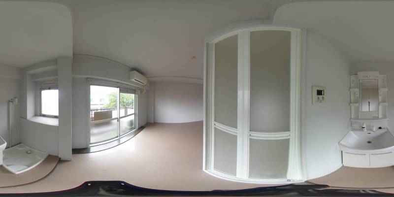 パノラマ画像洗面所