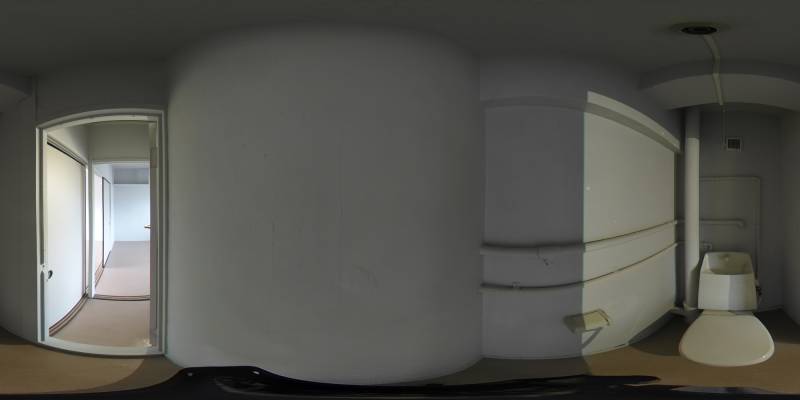 パノラマ画像トイレ