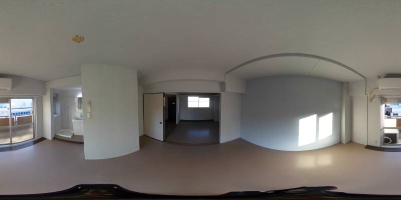 パノラマ画像洋室