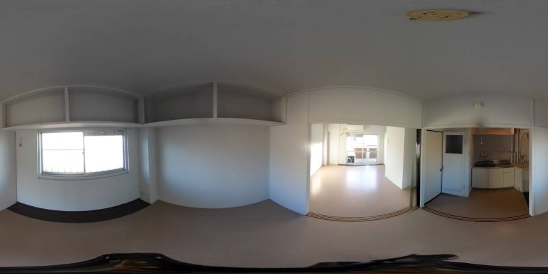 パノラマ画像洋室