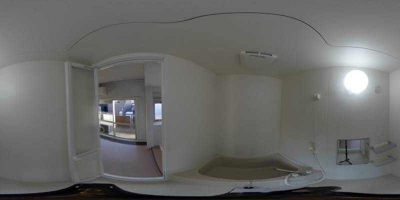 パノラマ画像バスルーム