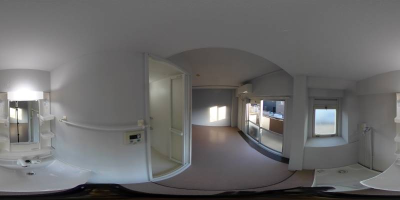 パノラマ画像洗面所