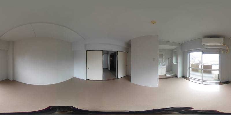 パノラマ画像洋室