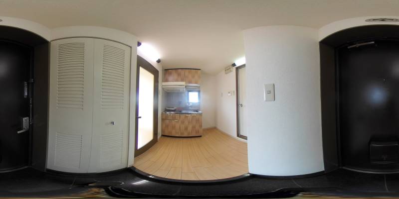 パノラマ画像玄関