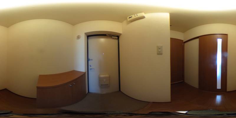 パノラマ画像玄関