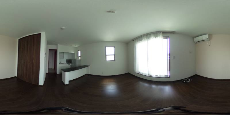 パノラマ画像リビング