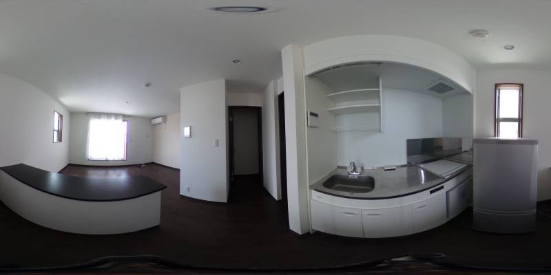 パノラマ画像キッチン