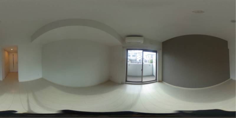 パノラマ画像洋室