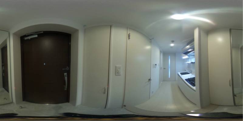 パノラマ画像玄関