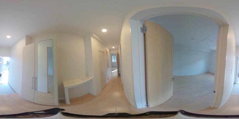 パノラマ画像玄関