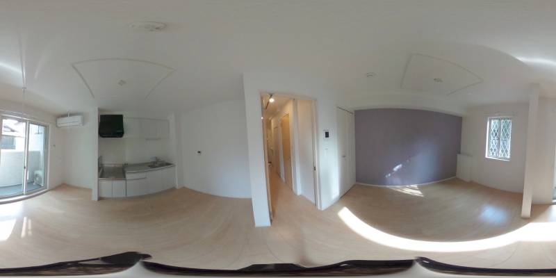 パノラマ画像リビング