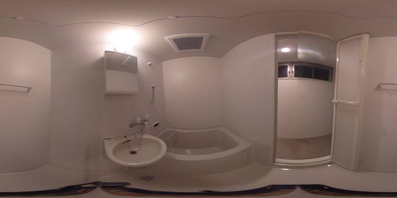 パノラマ画像バスルーム