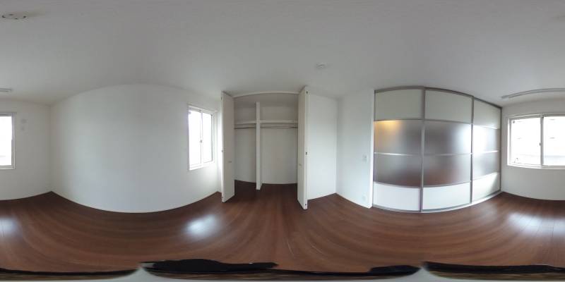 パノラマ画像洋室