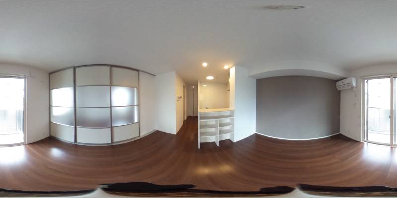 パノラマ画像リビング