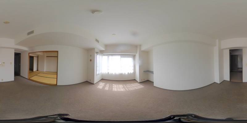 パノラマ画像リビング