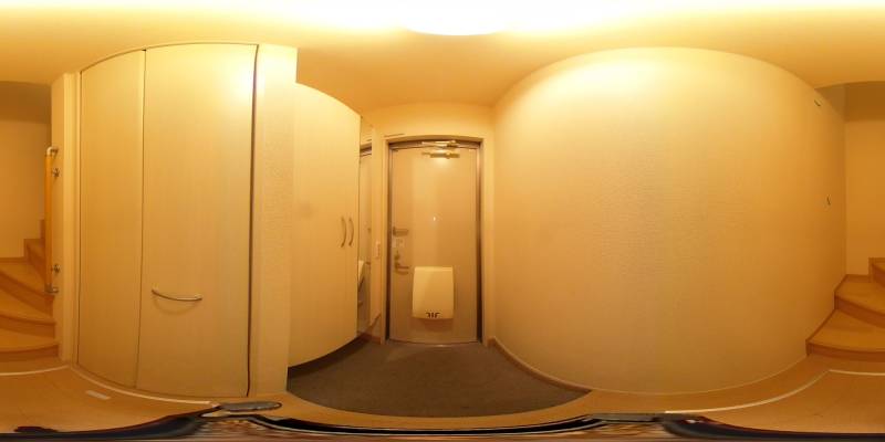 パノラマ画像玄関