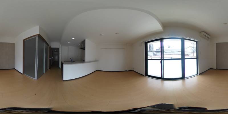 パノラマ画像リビング