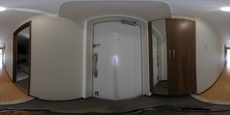 パノラマ画像玄関