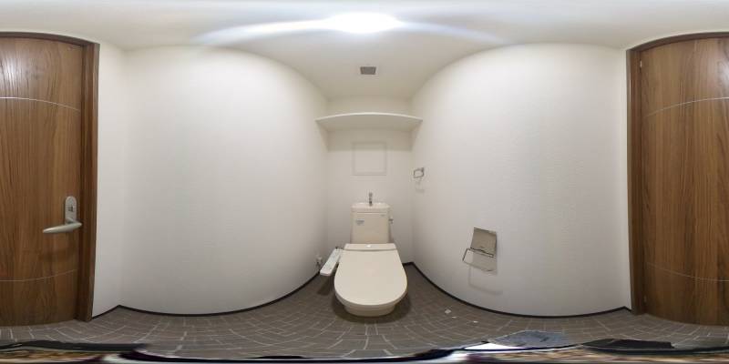 パノラマ画像トイレ