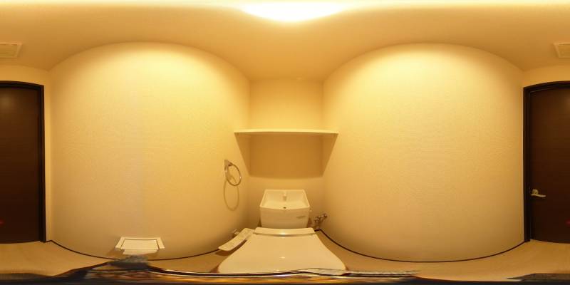 パノラマ画像トイレ