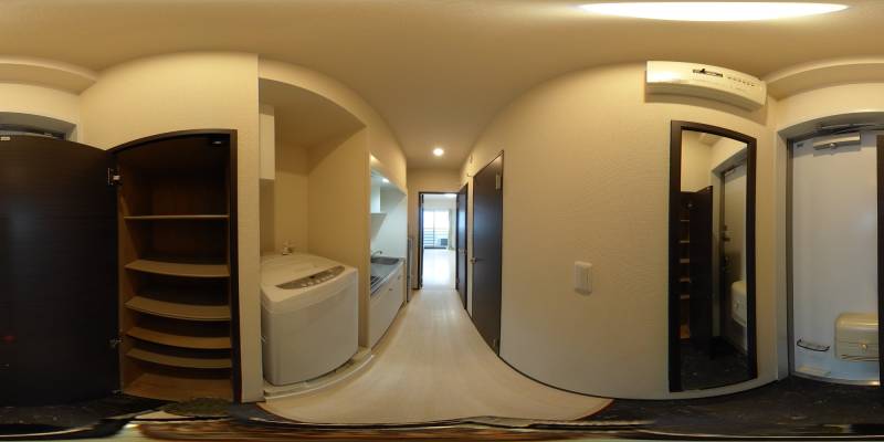 パノラマ画像玄関