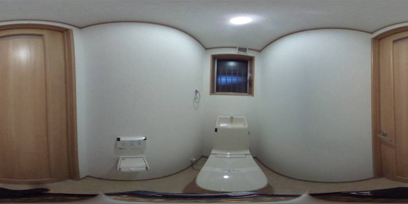 パノラマ画像トイレ