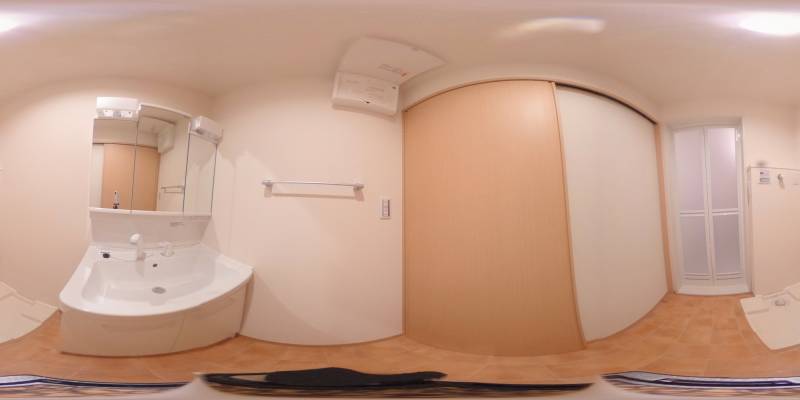 パノラマ画像洗面所