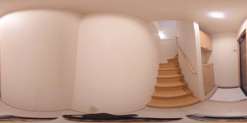 パノラマ画像玄関