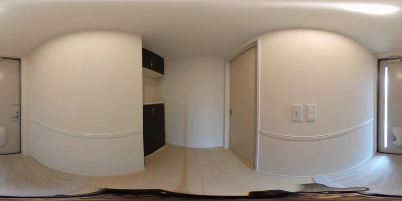 パノラマ画像玄関