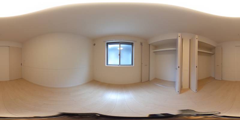 パノラマ画像洋室