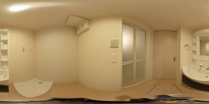 パノラマ画像洗面所
