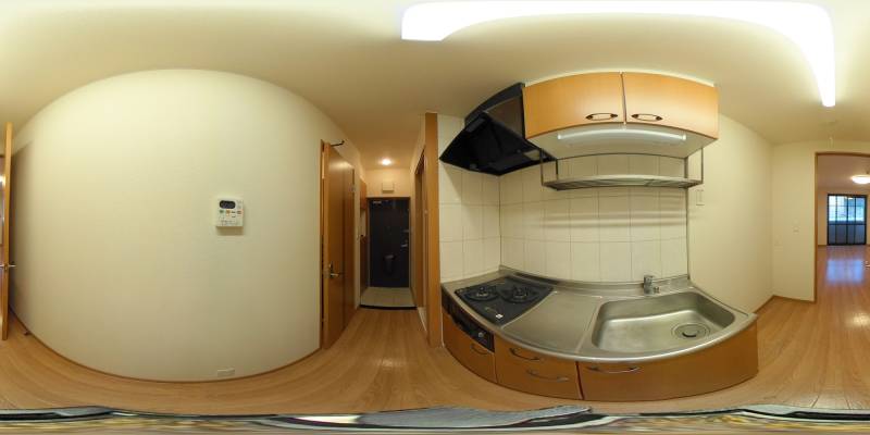 パノラマ画像洋室