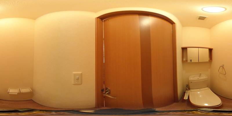 パノラマ画像トイレ