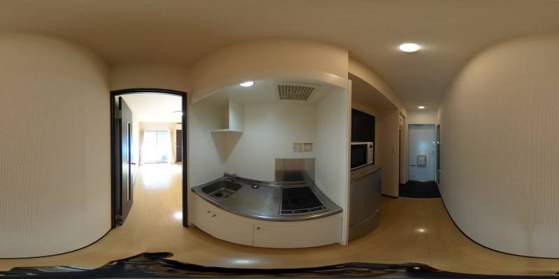 パノラマ画像キッチン